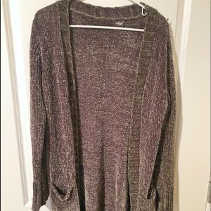 Chanille cardigan